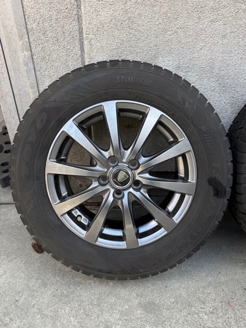 s*n様 【美品】195/65R15 スタッドレス 4本セット ウィッシュ・プリ