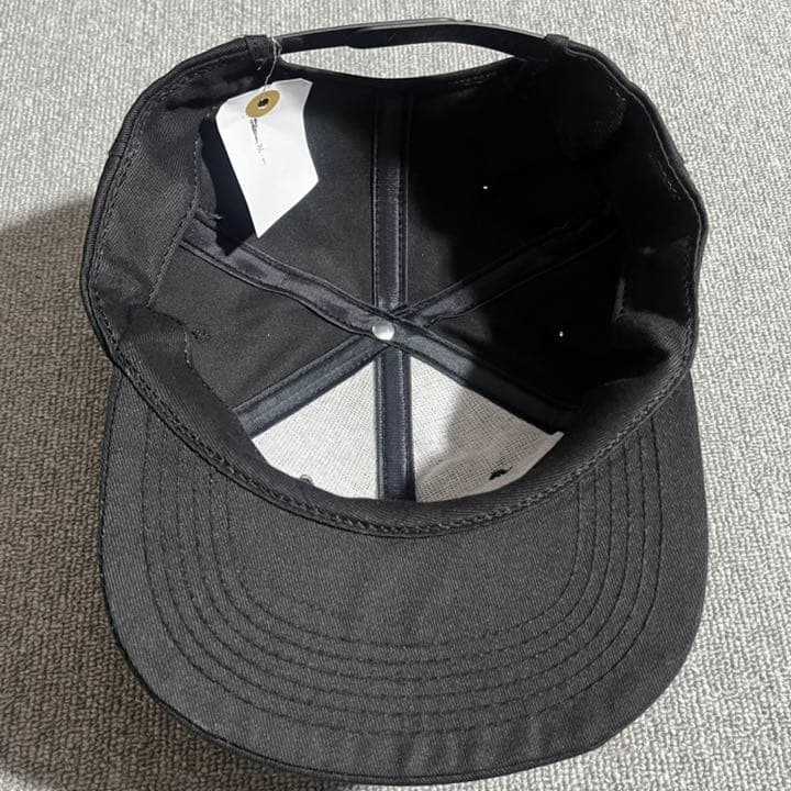 90s USA製 プラネット ハリウッド ロゴ ブラック キャップ 古着 レトロ