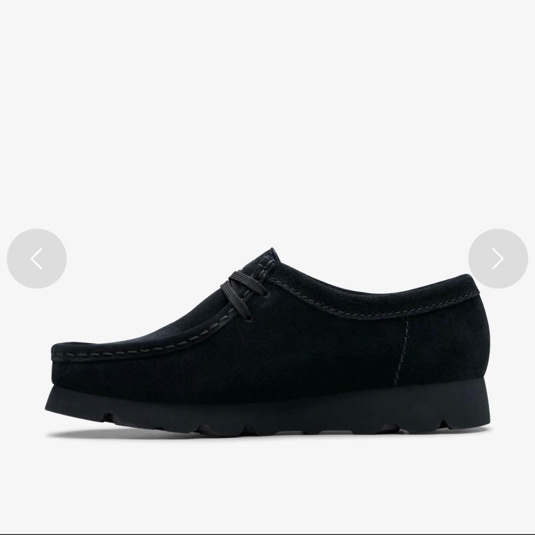 早い者勝ち‼️Clarksクラークス ワラビー黒　ゴアテックス26.5cm uk8