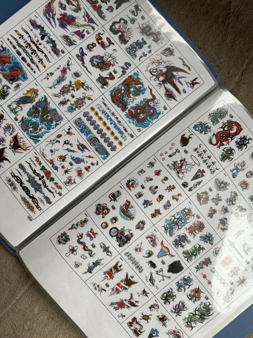 tattoo Flash 40枚 彫師 刺青 下絵