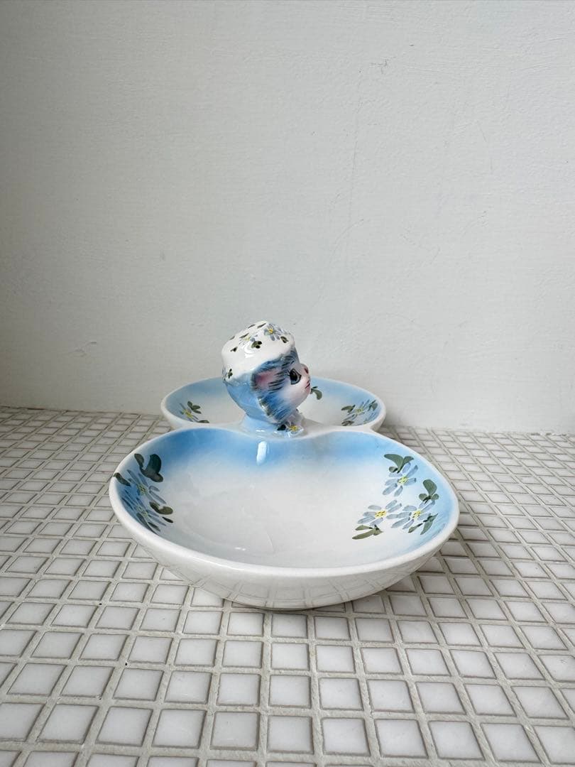 アンティーク雑貨 LEFTON Miss Priss candy dish