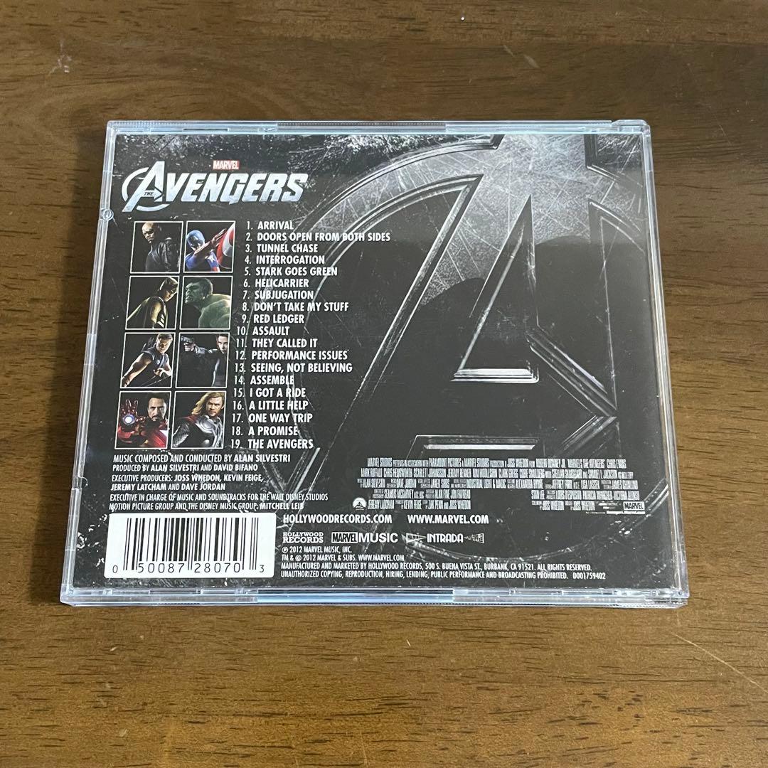 The Avengers アベンジャーズ　サントラ　CD マーベル　ジャンク