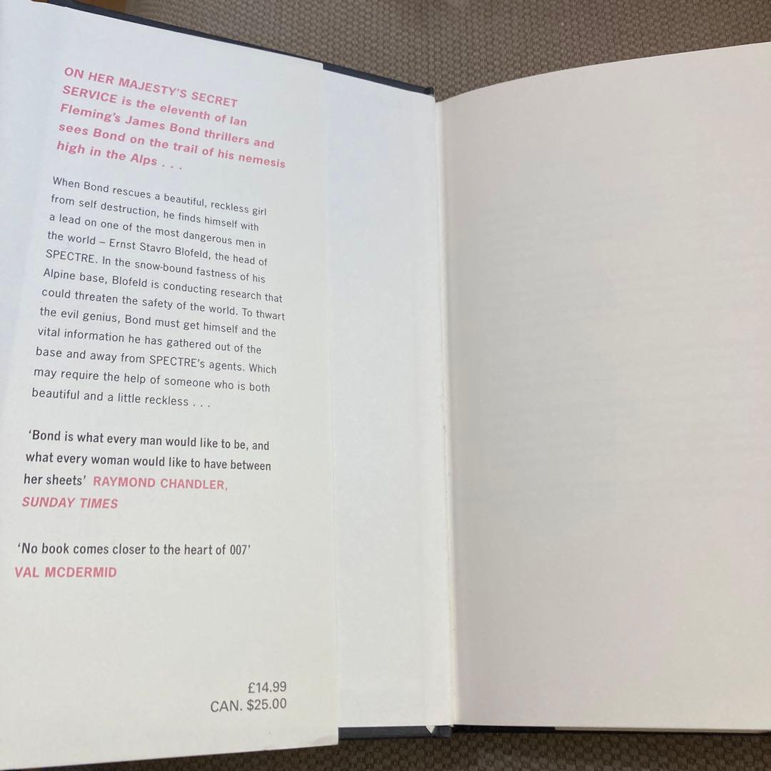 本日限り　Ian Fleming Centenary Edition