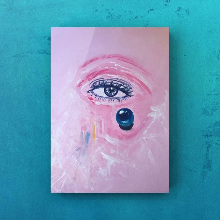アート　『LOOK at YOU』 　オリジナル　作品