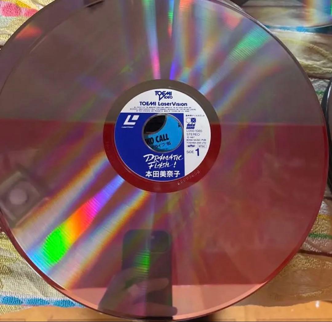 LD レーザーディスク LP レコード酒井赤盤本田美松田昭和アイドル再生未確認