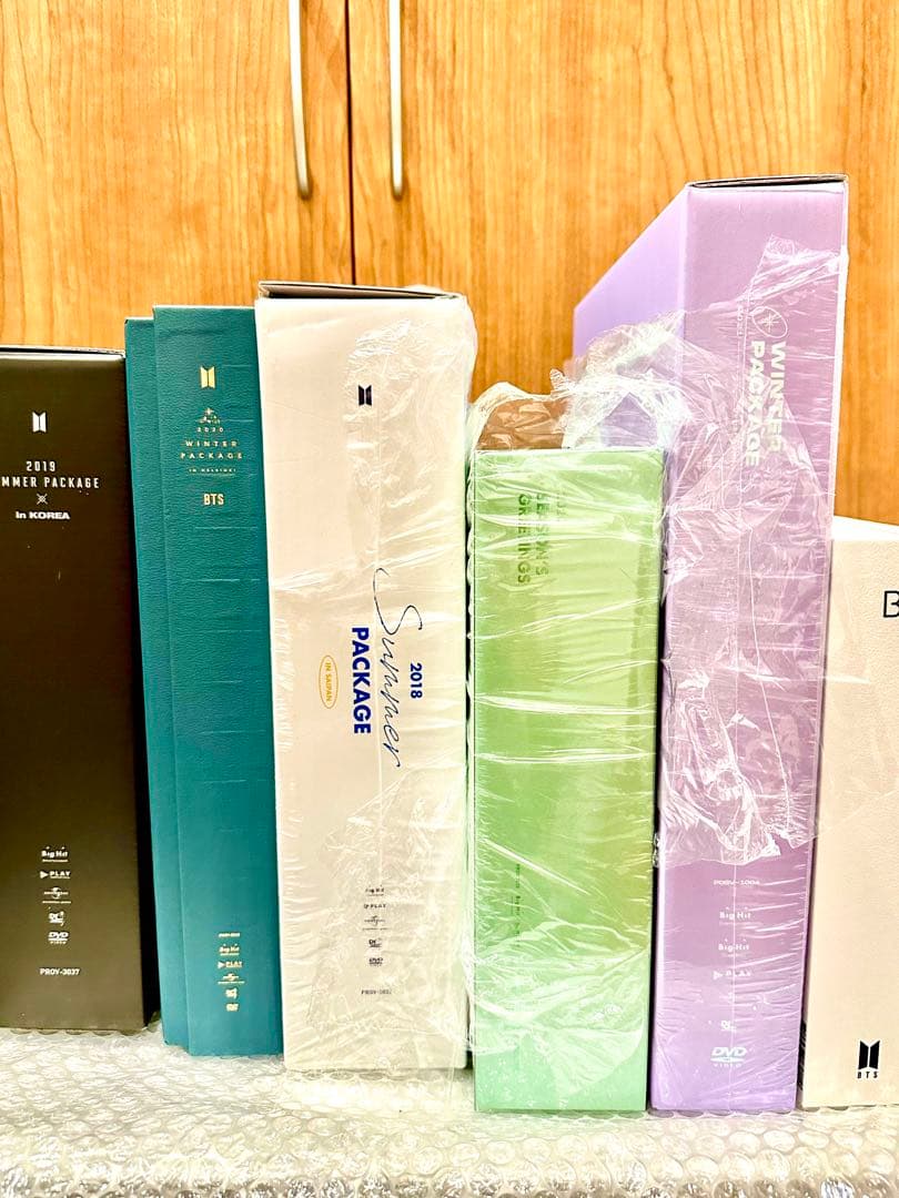 BTS公式　グク＆テテ&ジン特典 5本セットサマパケ＋ウィンパケ＋シーグリ＋CD