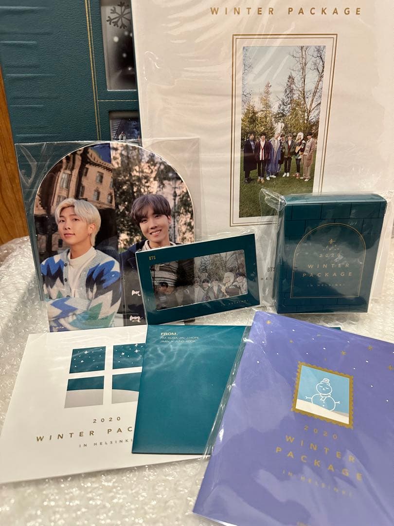 BTS公式　グク＆テテ&ジン特典 5本セットサマパケ＋ウィンパケ＋シーグリ＋CD