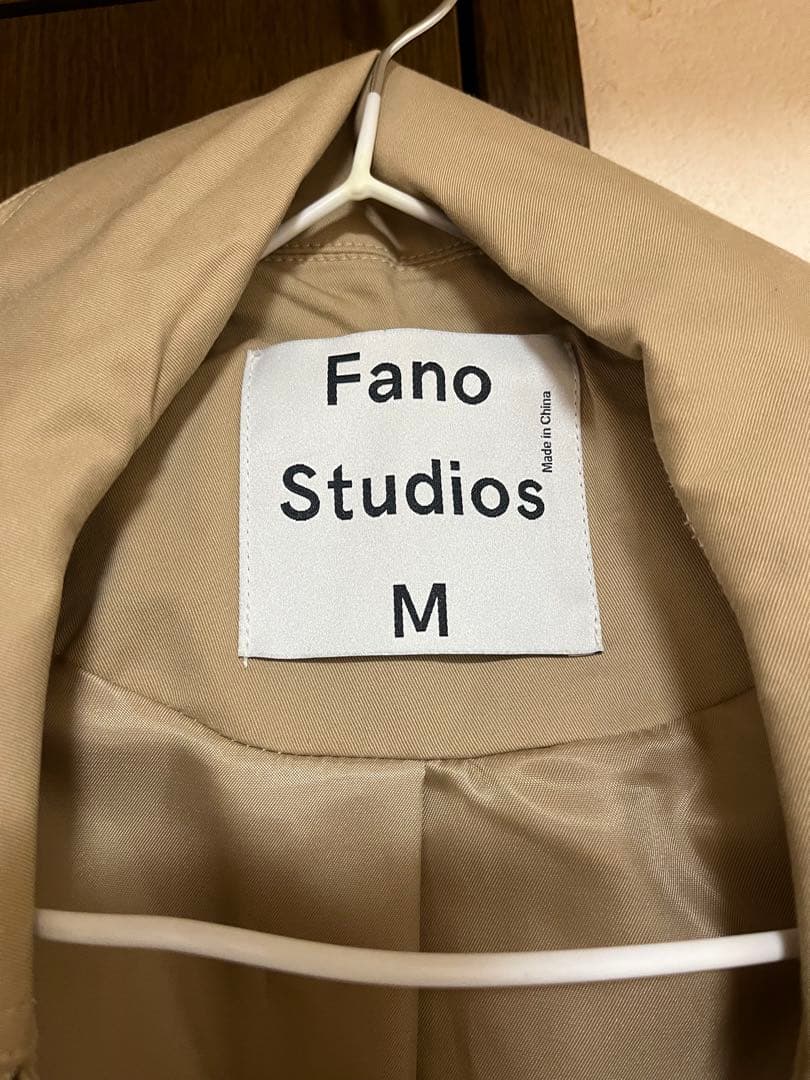 Fanostudios ファノストゥディオズ　トレンチコート　コート