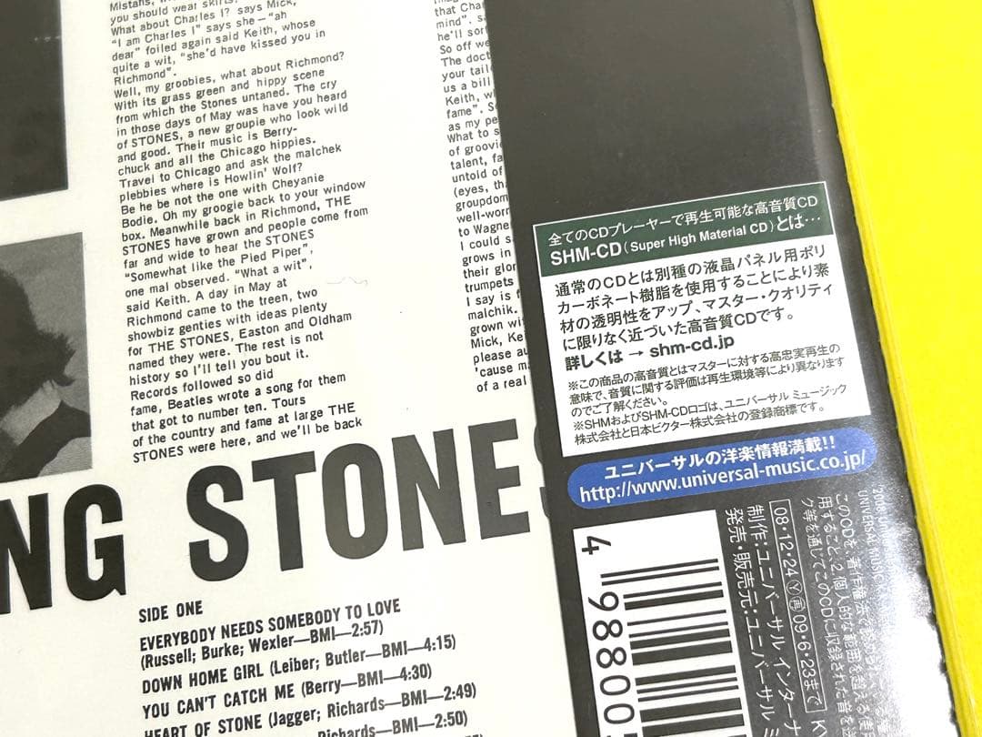 US盤！　新品　紙ジャケ CD ローリング・ストーンズ・ナウ！