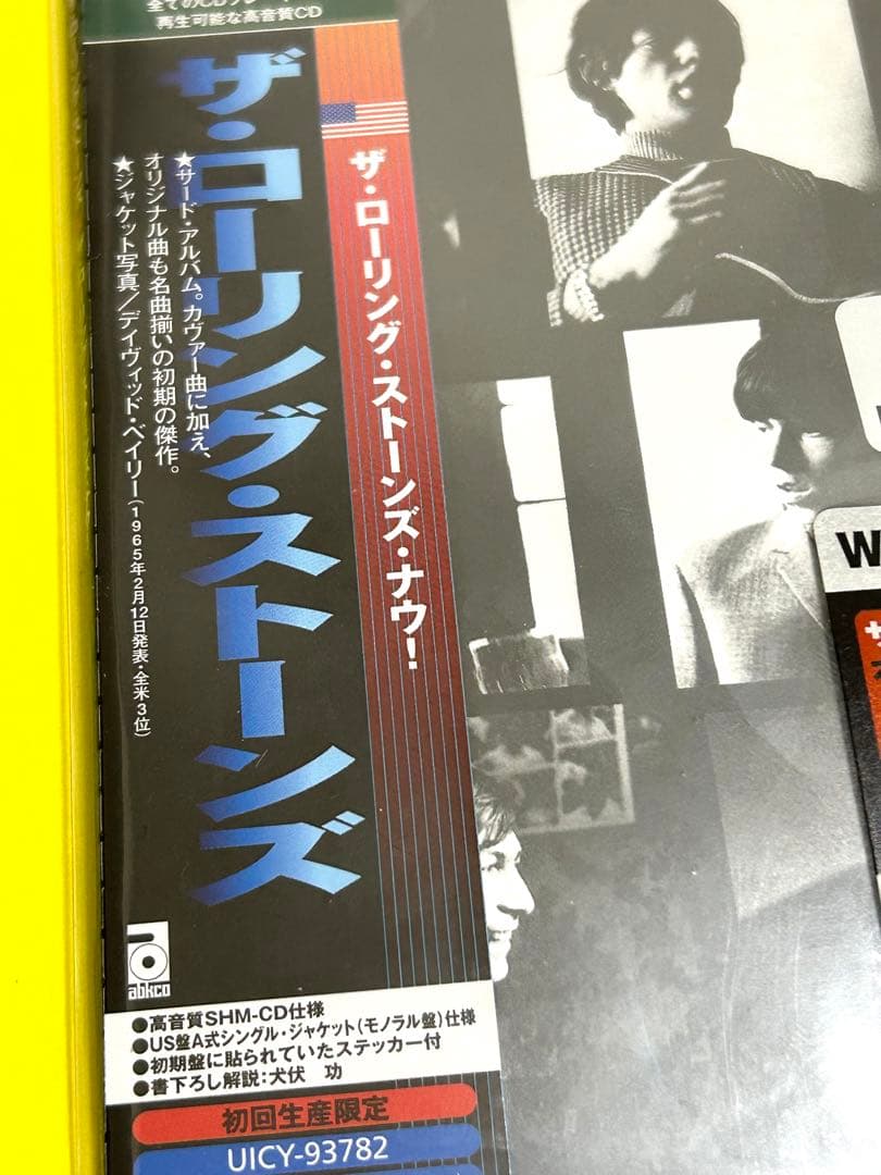 US盤！　新品　紙ジャケ CD ローリング・ストーンズ・ナウ！
