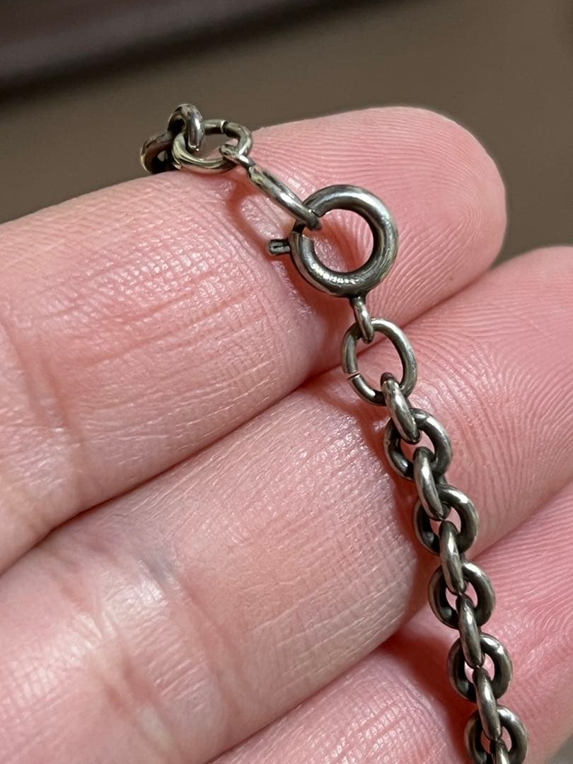 CRONUS ネックレス、指輪セット　オニキス