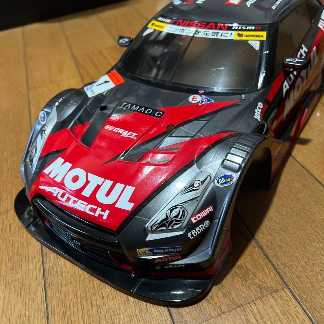 貝*緒様 タミヤ　1／10 Nissan ＧＴ-R Motul Autech ボ