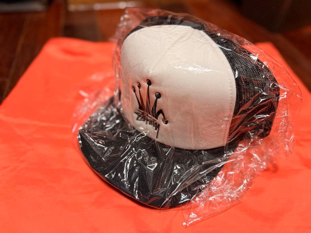 Stussy Crown Stock Trucker Cap キャップ 黒
