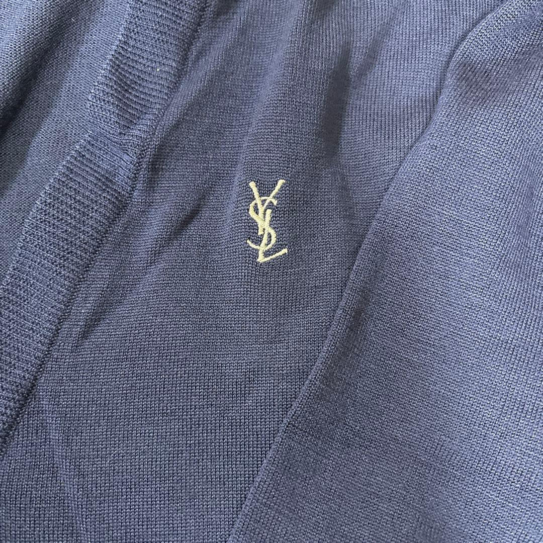 YVES SAINT LAURENTウールカーディガンLイヴサンローランセーター