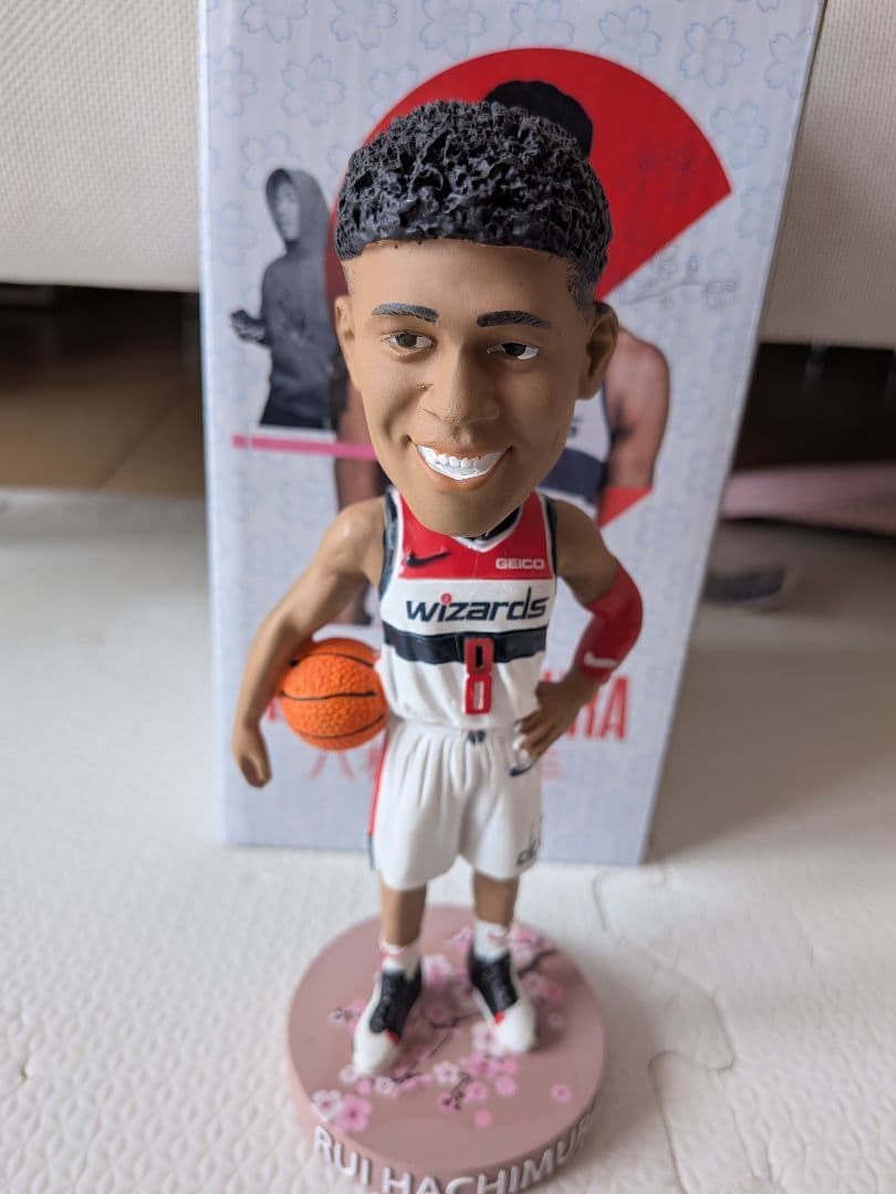 さ*ー様 八村塁　フィギュア　ボブルヘッド NBAワシントンウィザーズ