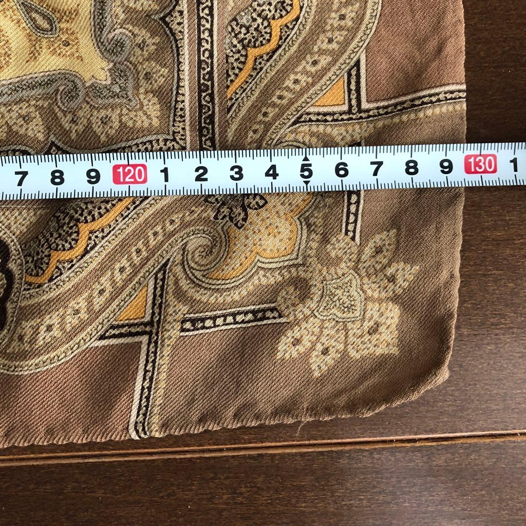 エトロ　大判 ストール　ウール＆シルク　ETRO ペイズリー