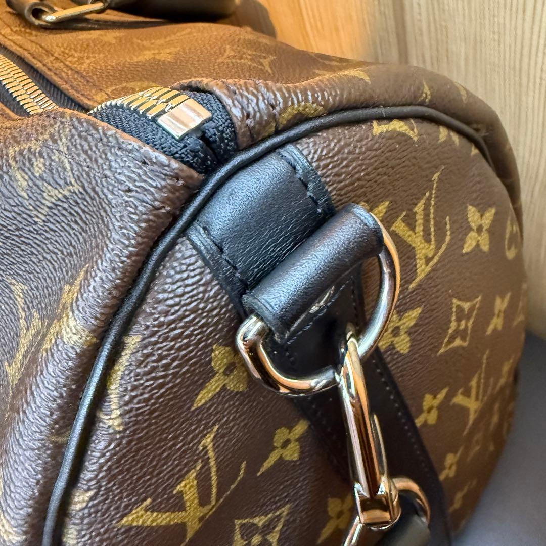 LOUIS VUITTON ルイ・ヴィトン｜キーポル45｜モノグラム・マカサー