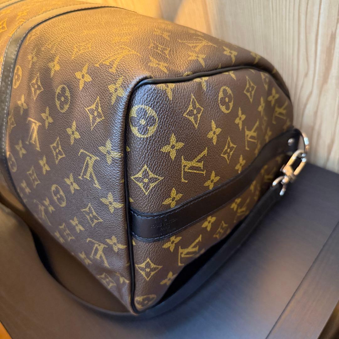 LOUIS VUITTON ルイ・ヴィトン｜キーポル45｜モノグラム・マカサー