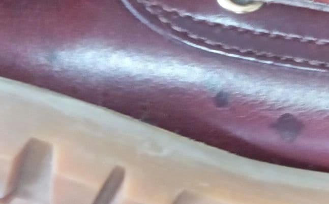 REGAL　レザー デッキシューズ　made in japan　ヒールやや高め