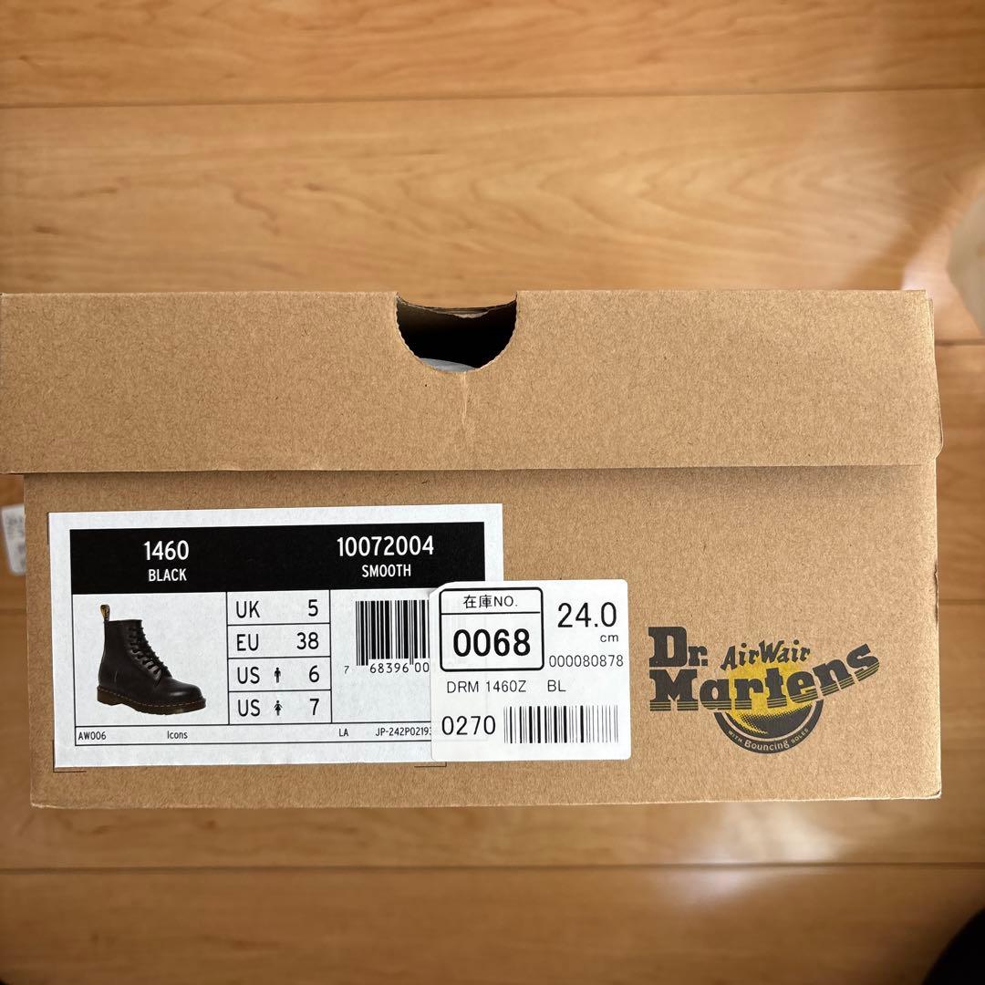 ★美品★Dr.Martens 1460 8ホール UK5 24cm 箱付き