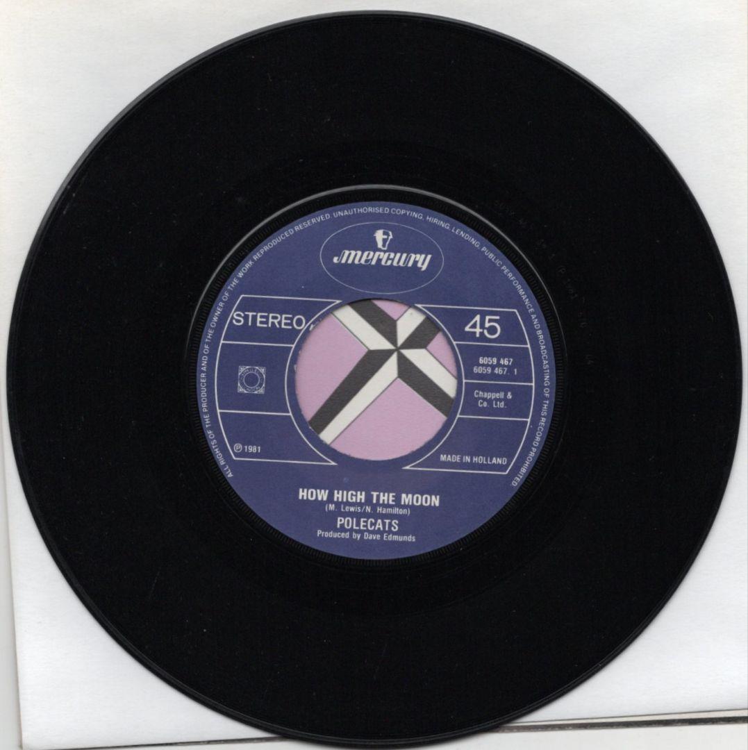 サイン入 / POLECATS - HOW HIGH THE MOON