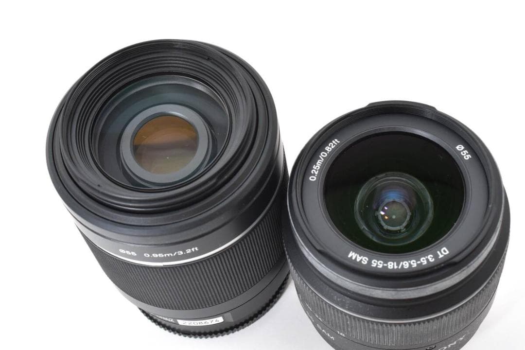 ソニー SONY α65 +18-55mm/55-250mm ダブルズームキット