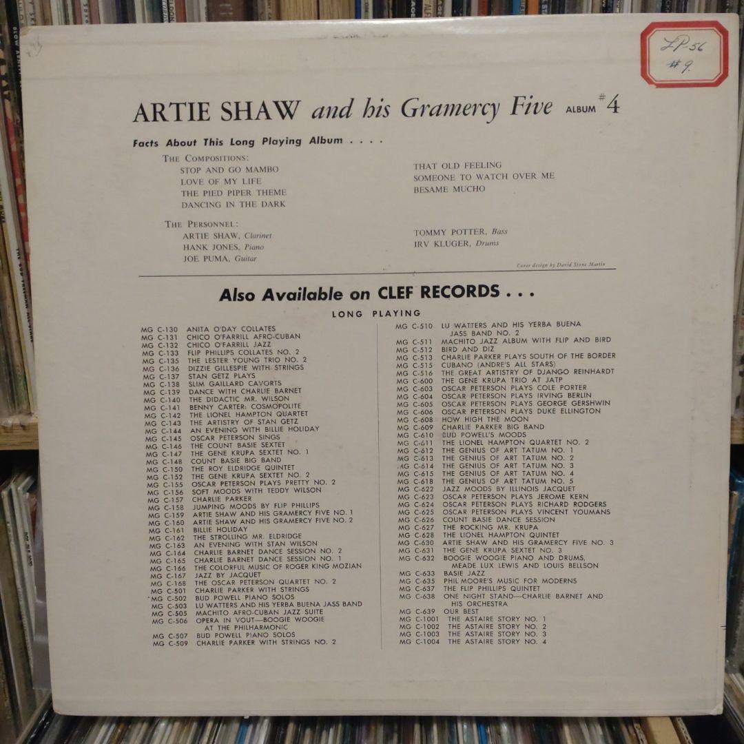 Artie Shaw and his Gramercy Five Clefオリジ