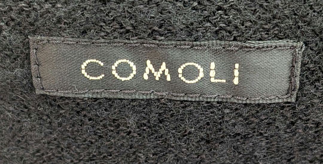 25SS COMOLI ウール和紙ジップショートジャケット
