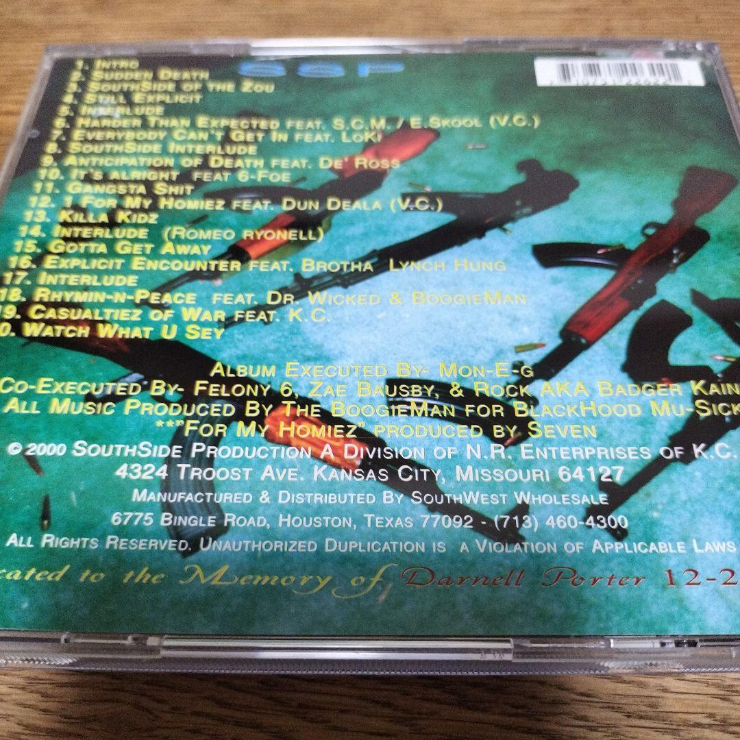 洋楽 Southside Posse Anticipation Of Death