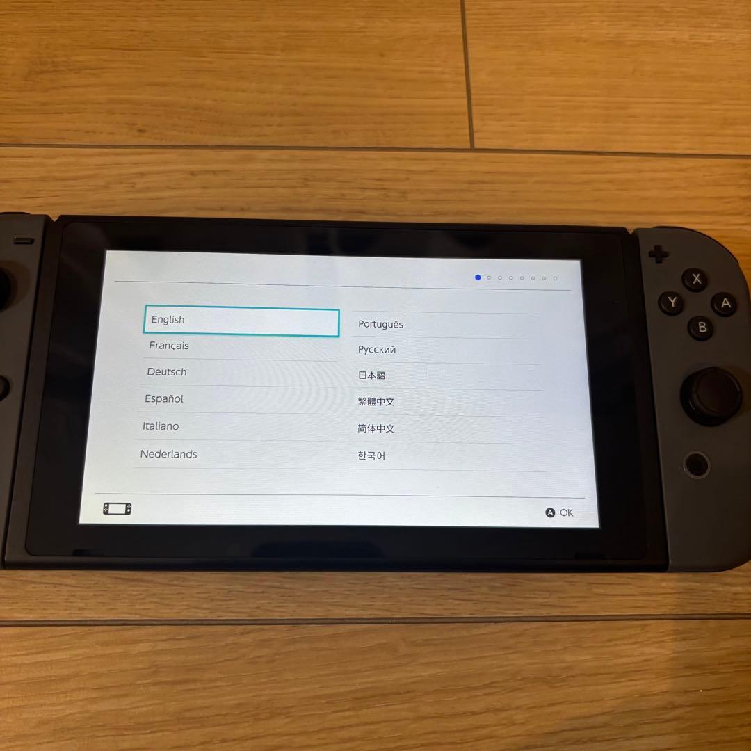 【週末限定値下げ】【美品】【完備】Nintendo Switch 本体 グレー