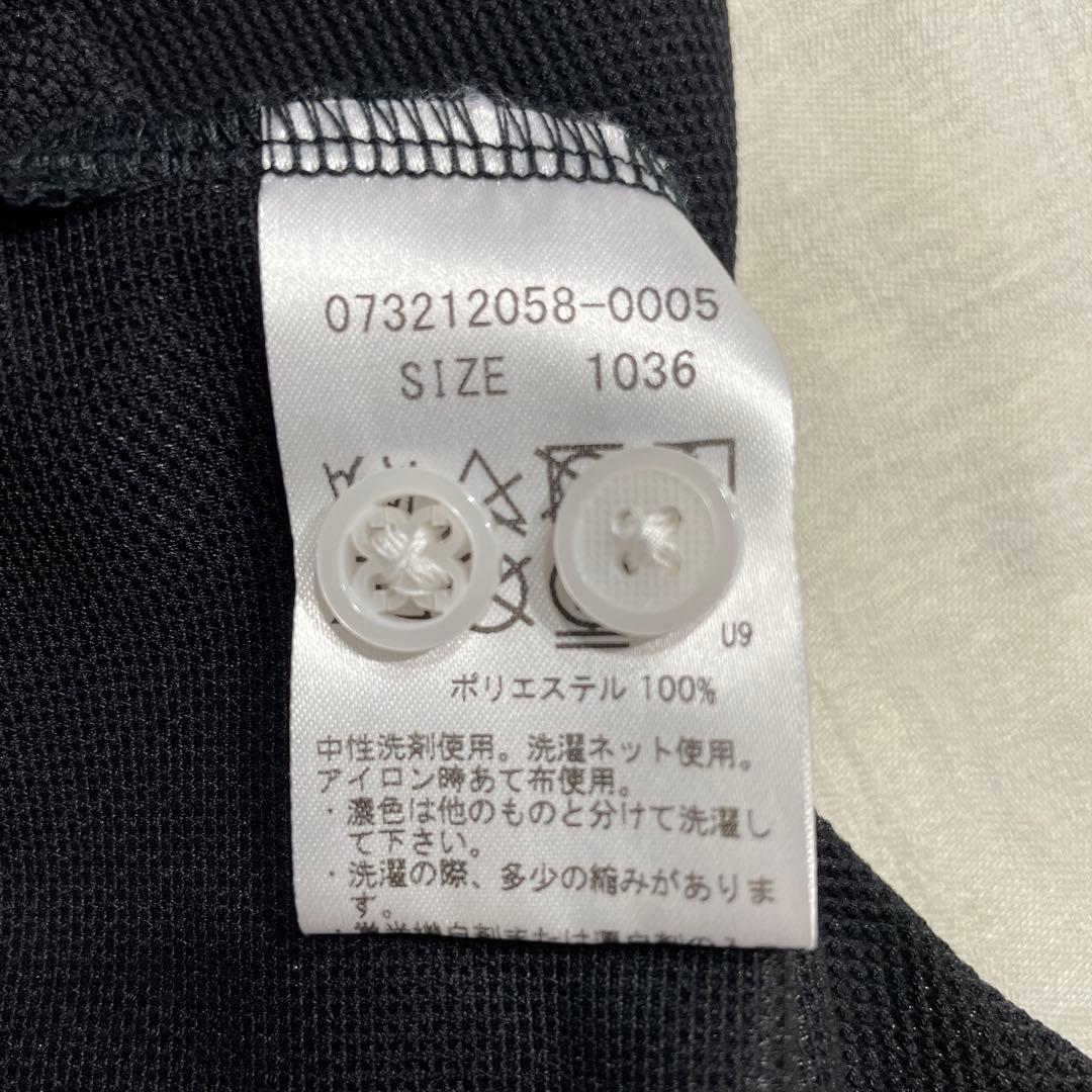 G/FORE ノースリーブポロシャツ ブラック　サイズ36