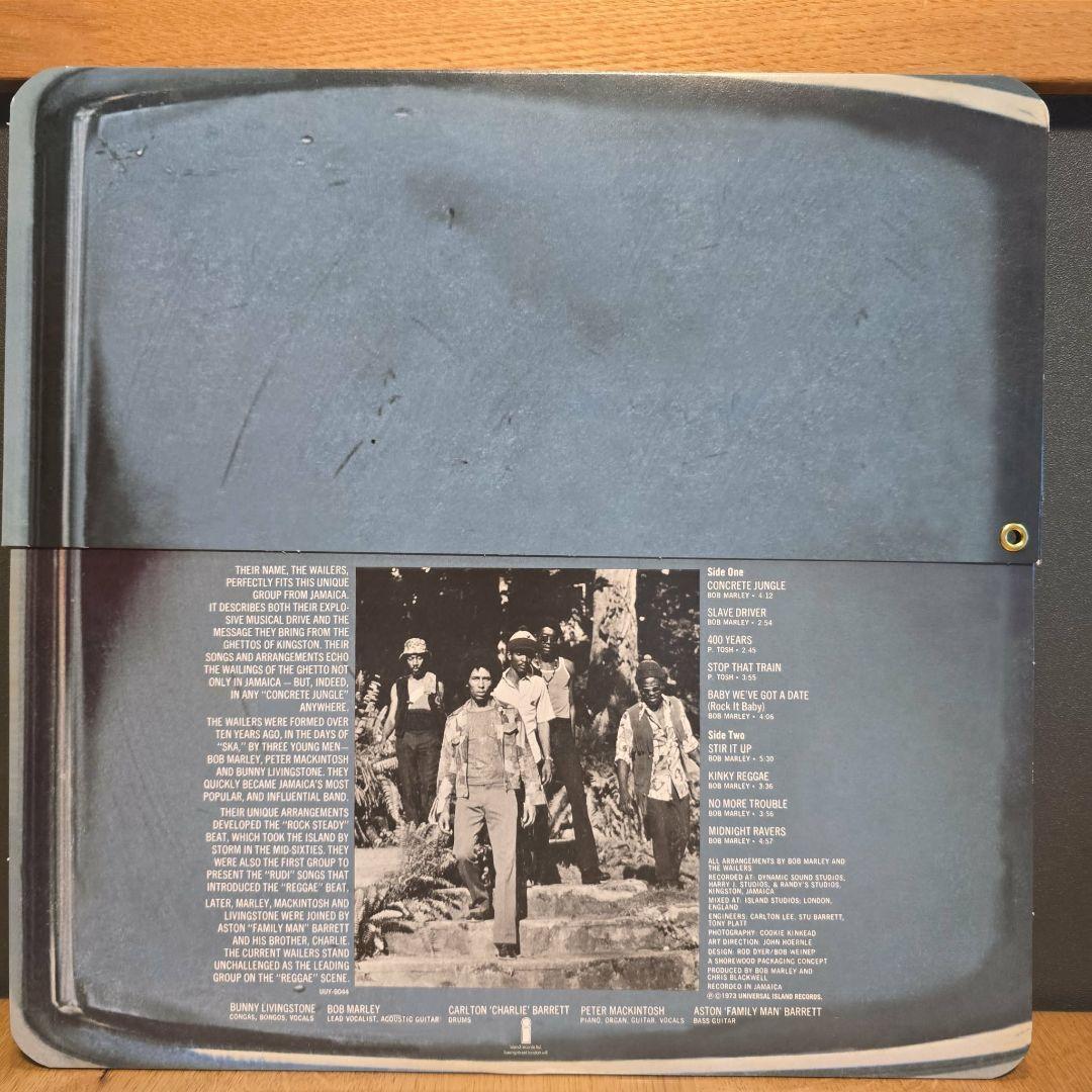 完全限定生産盤 Bob Marley Wailers Catch A Fire