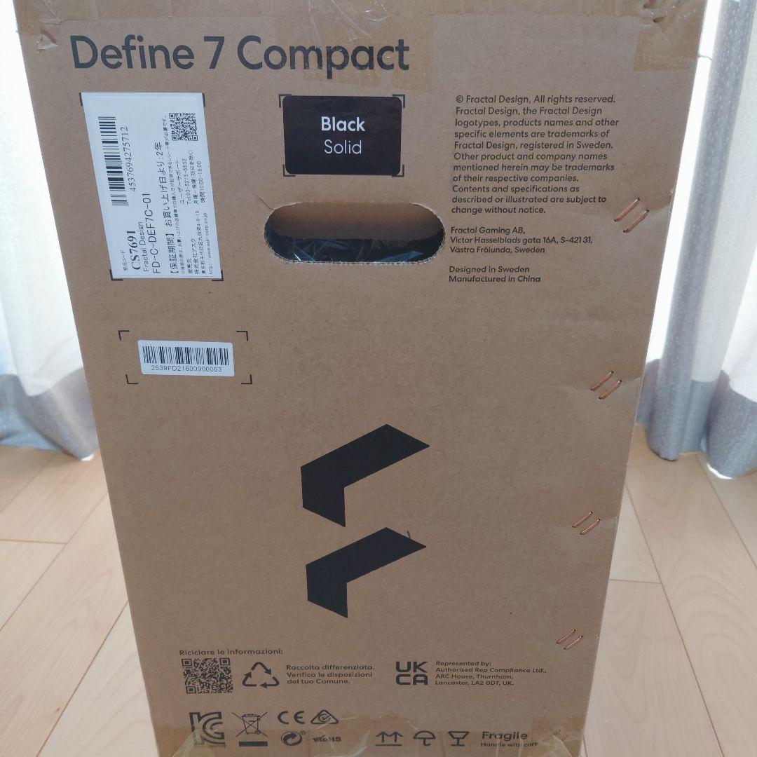 新品 PCケース fractal design Define 7 Compact