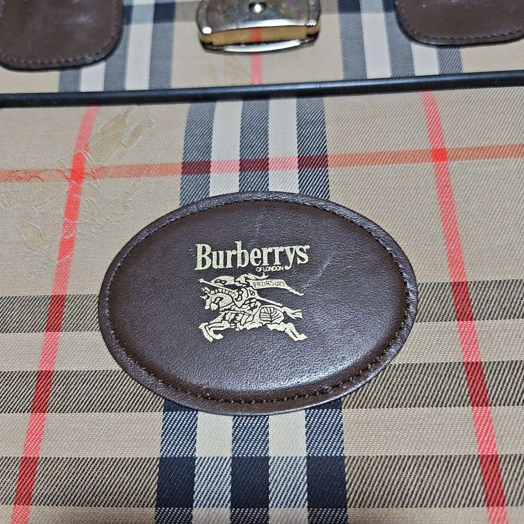 Burberrysバーバリーノバチェックガーメントバッグヴィンテージ品