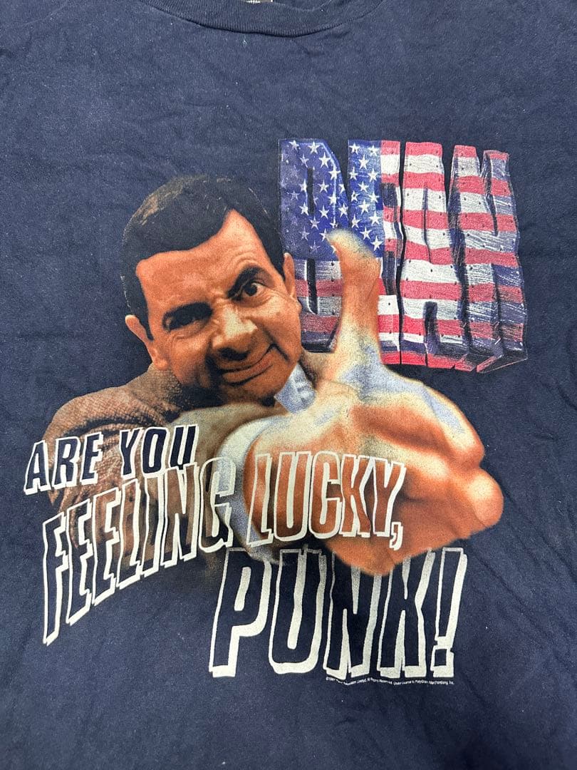 Mr.ビーン ビンテージTシャツ 激レア XL ムービーT 古着