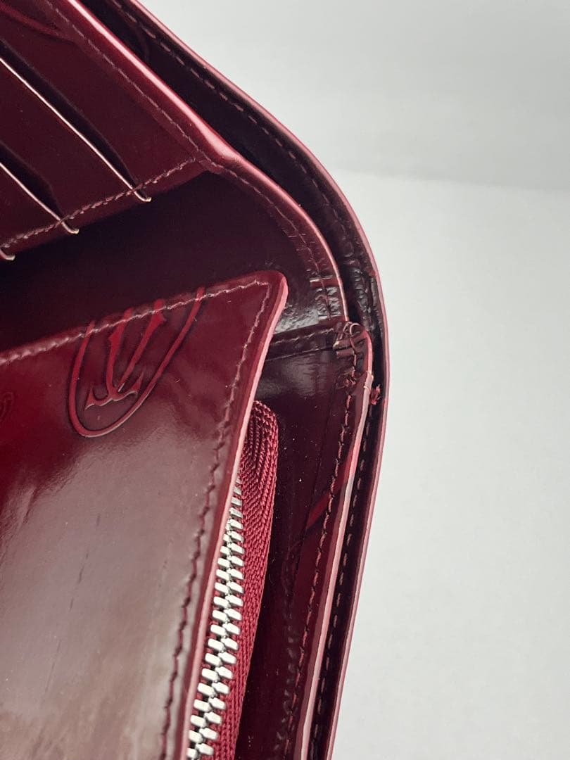 【希少】✨Cartier カルティエ パッピーバースデー コンパクトウォレット