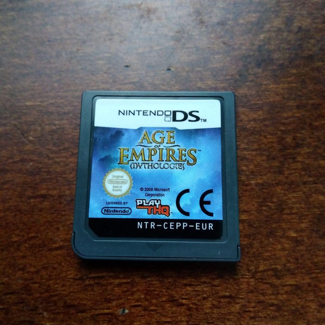 レア【DS】 AGE OF EMPIRES MYTHOLOGIES ソフトのみ