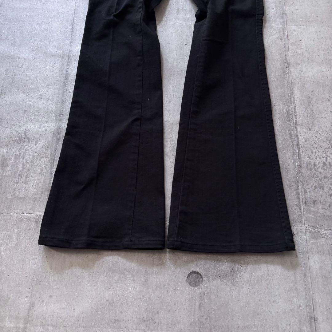 パンツ 00s archive boots cut flare pants y2k