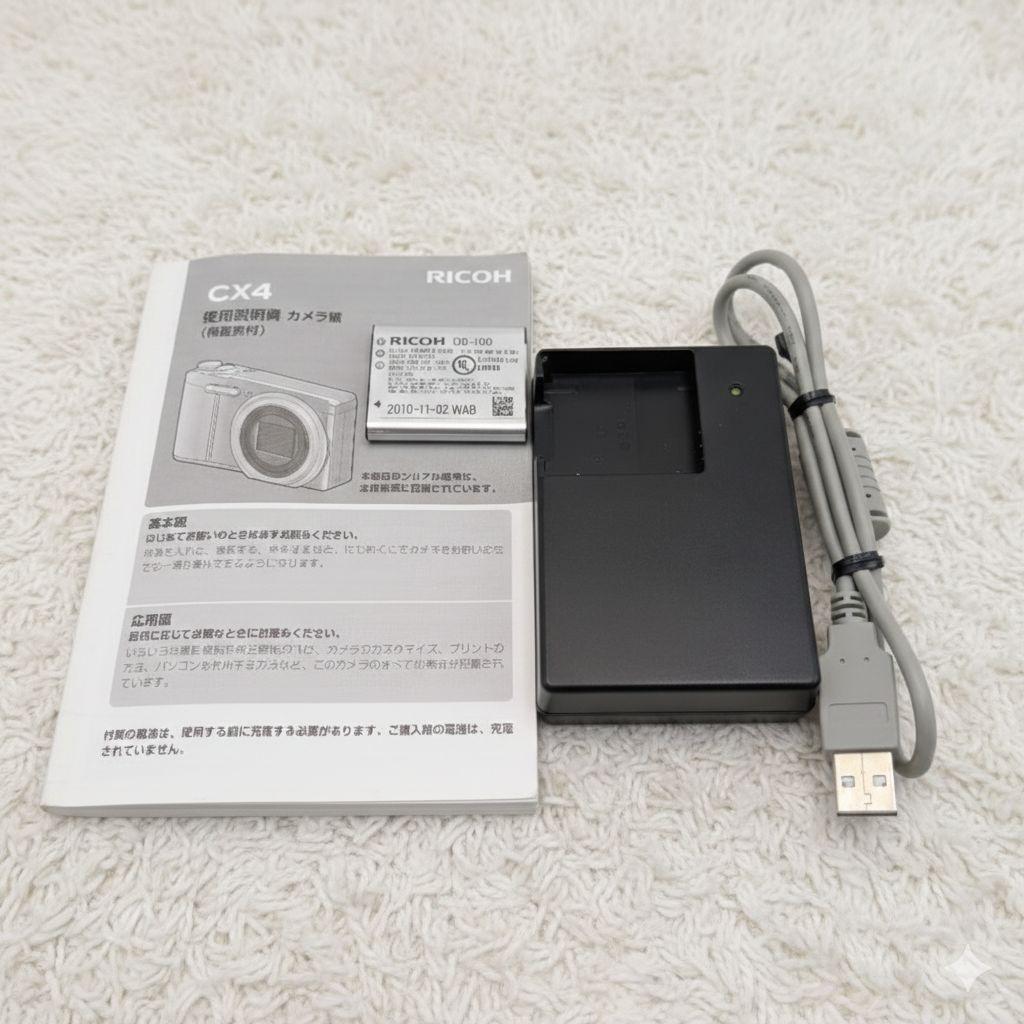 【完全動作品】 リコー RICOH CX4 動作確認済 デジタルカメラ