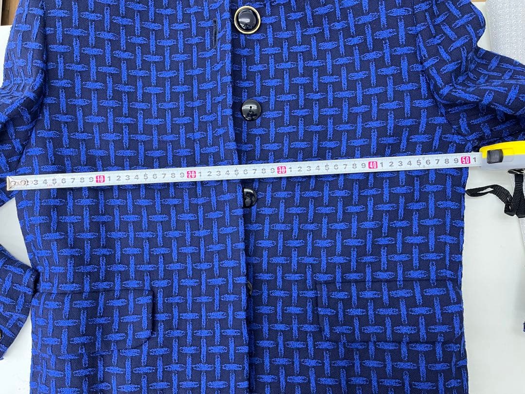 Christian Dior テーラードジャケット Mサイズ　青