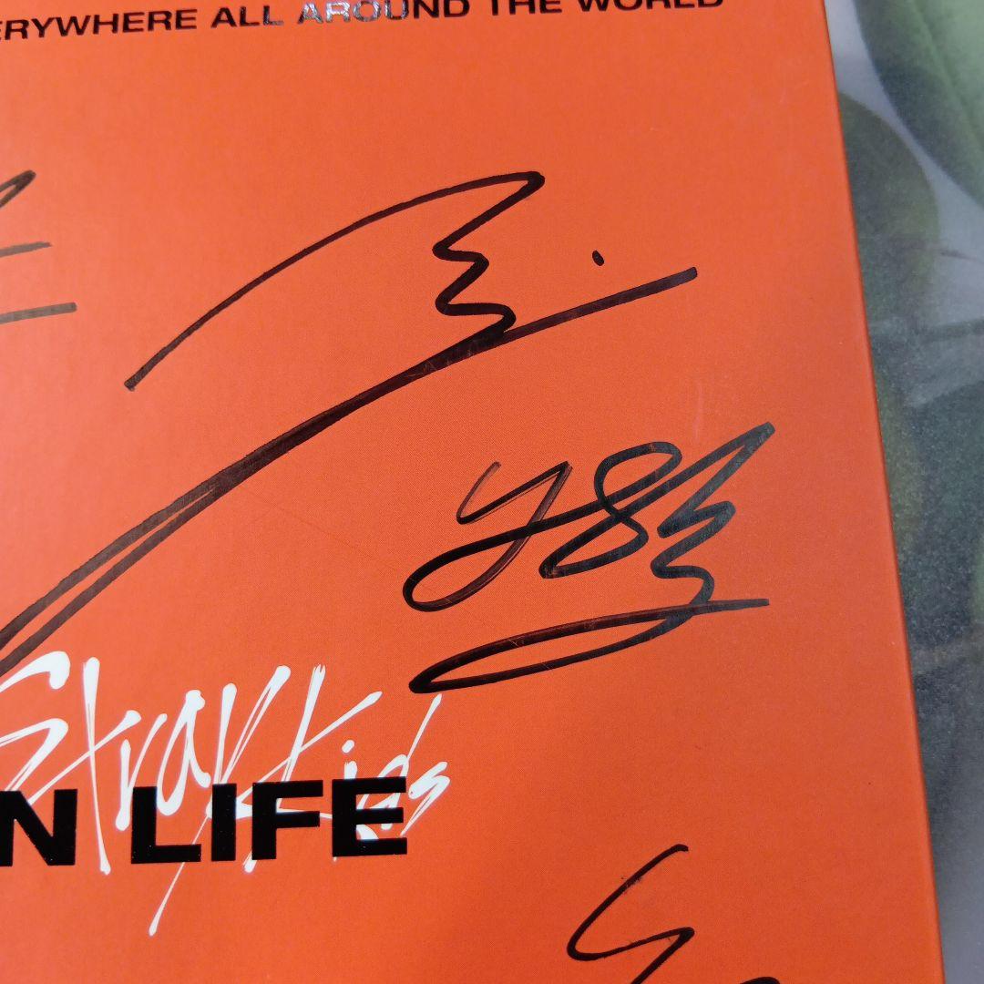 stray kids　プロモアルバム　非売品　サイン入り　IN LIFE