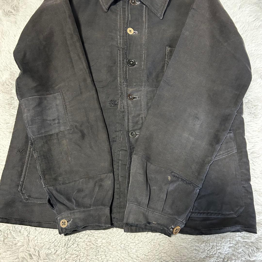 k*h様 40s 50s ブラックモールスキン vポケ vintage cove