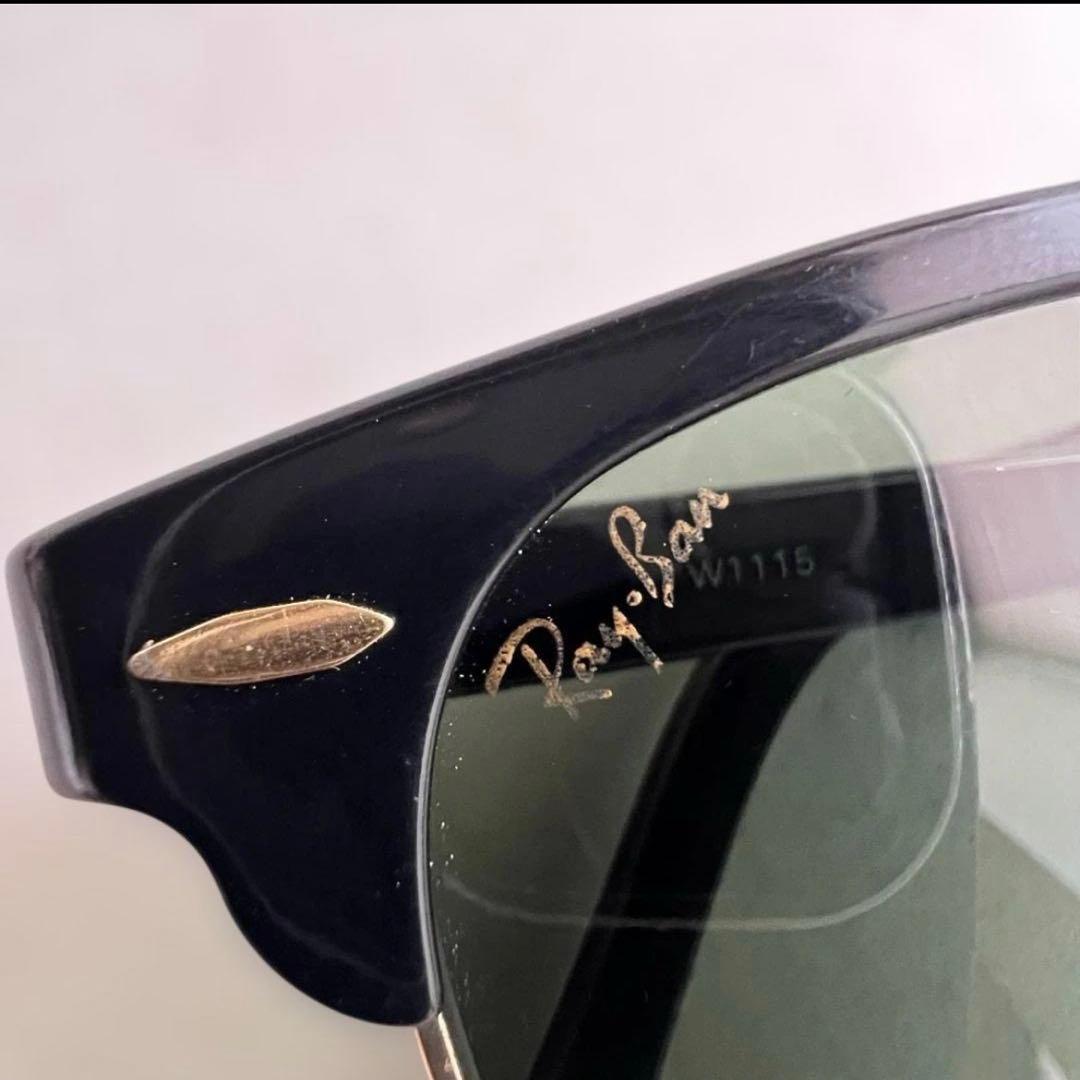 【専用ページ】希少✨RaybanレイバンW1115 USA製 クラブマスター