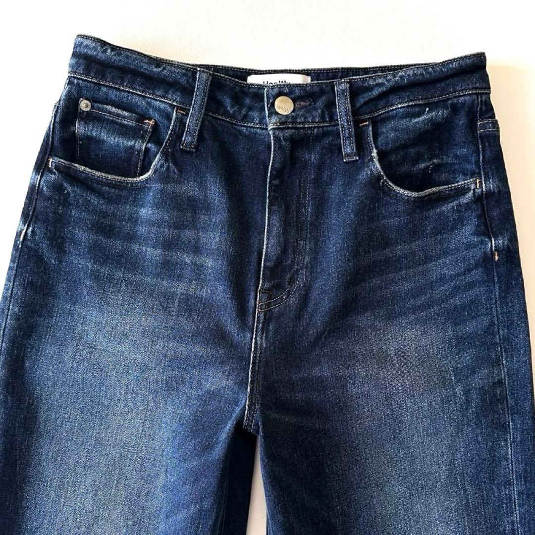 美品 ヘルシーデニム Pink Pepper ストレートデニム サイズ25