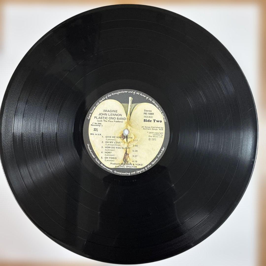 ジョンレノン 名盤 レコード イマジン UKオリジナル盤
