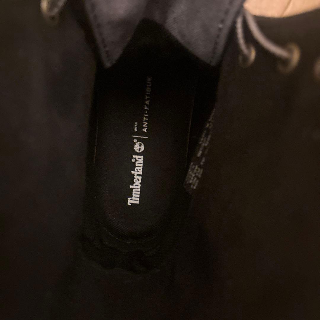 ［美品］Timberland 黒　レースアップブーツ