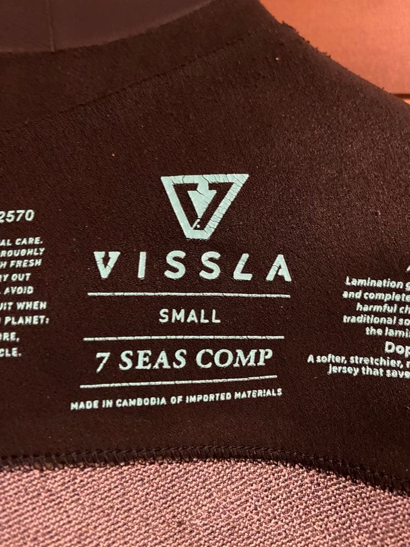 【VISSLA】 3mm 168-173cm / 61-68kg