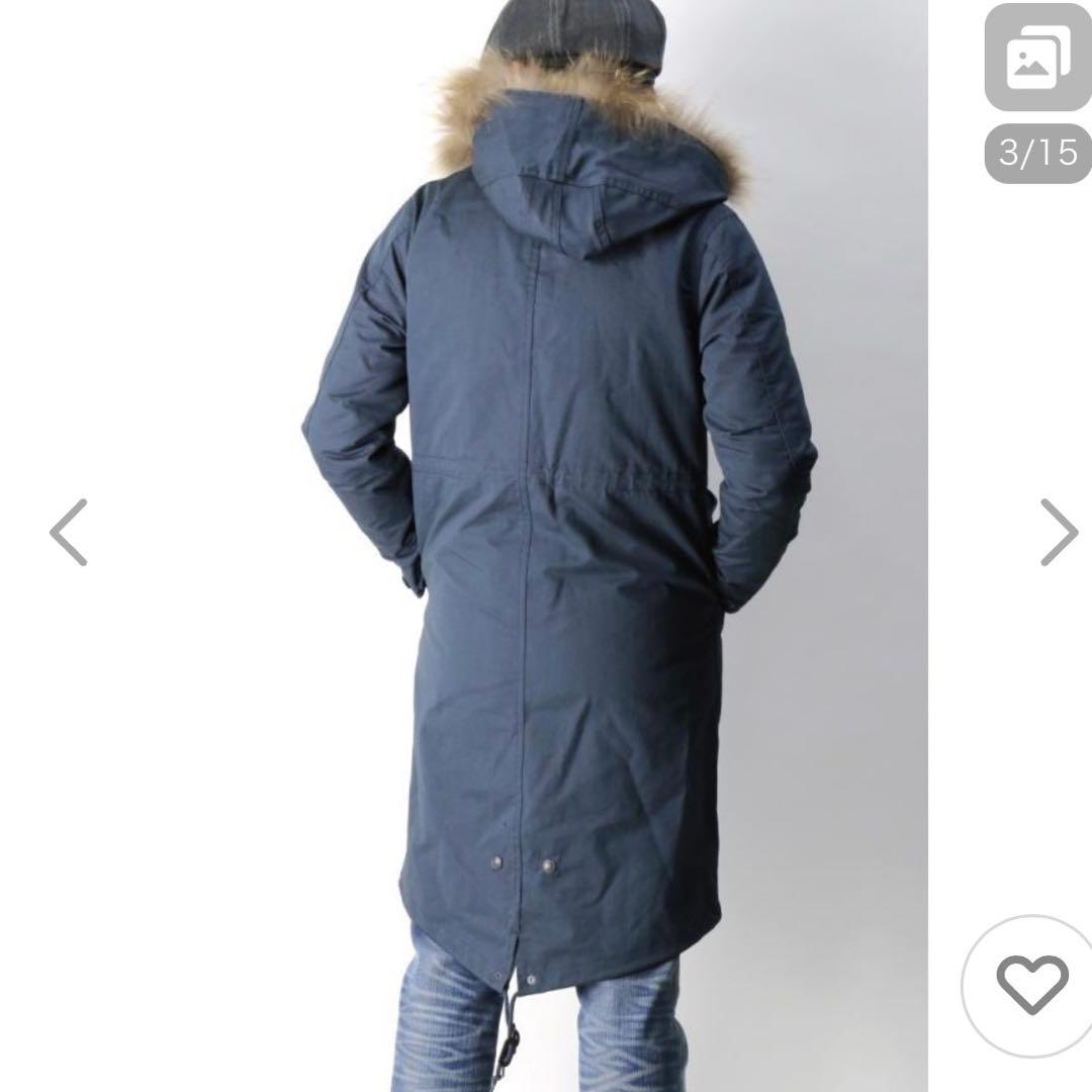 美品 3way フレッドペリー ダウンライナー付 モッズコート フィッシュテール