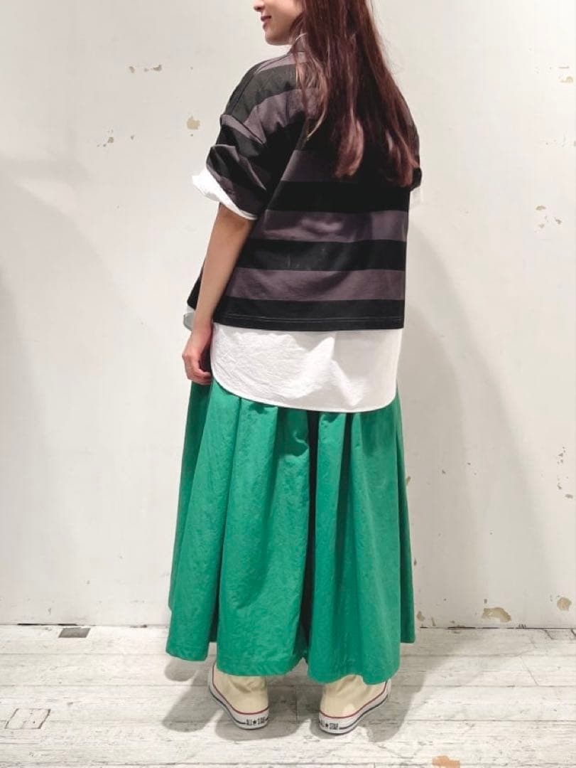 GRAMICCI × BEAMS BOY 別注 プールナイロン ロング スカート
