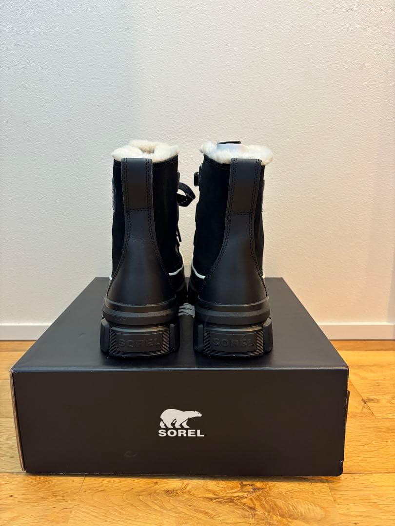 SOREL 防水　ファー付き　スノーブーツ